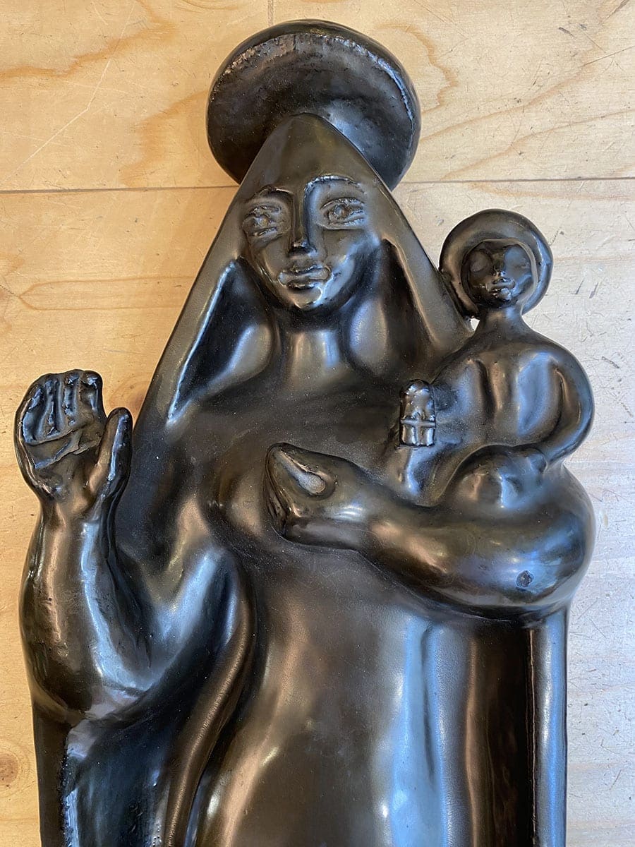 Georges JOUVE – Vierge à l’enfant, c.1943/1944 – Céramique