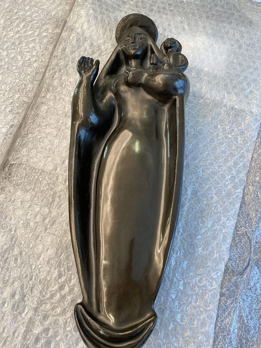 Georges JOUVE – Vierge à l’enfant, c.1943/1944 – Céramique