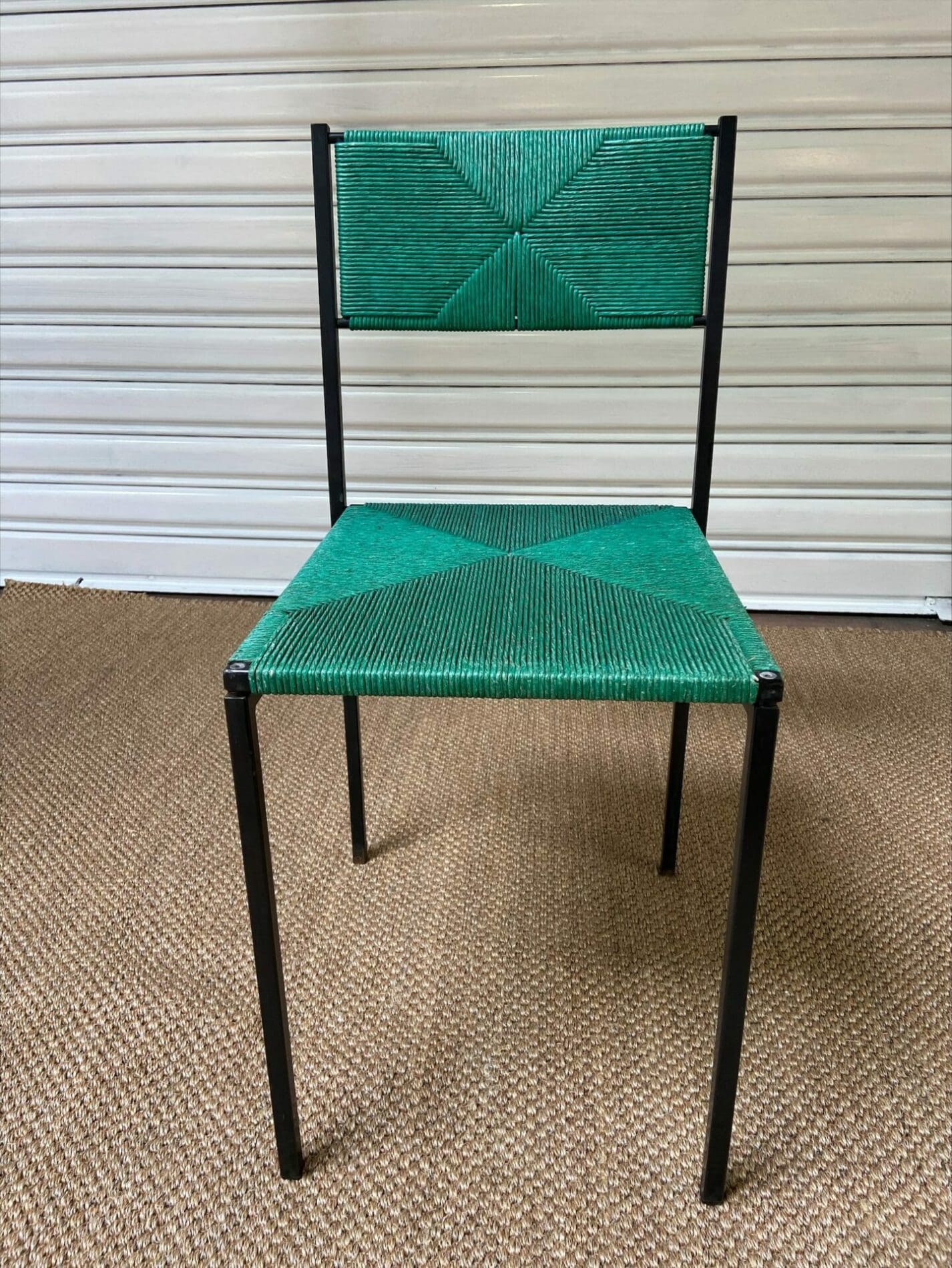Giandomenico Belloti – 6 chaises modèle Paludis 150 vertes