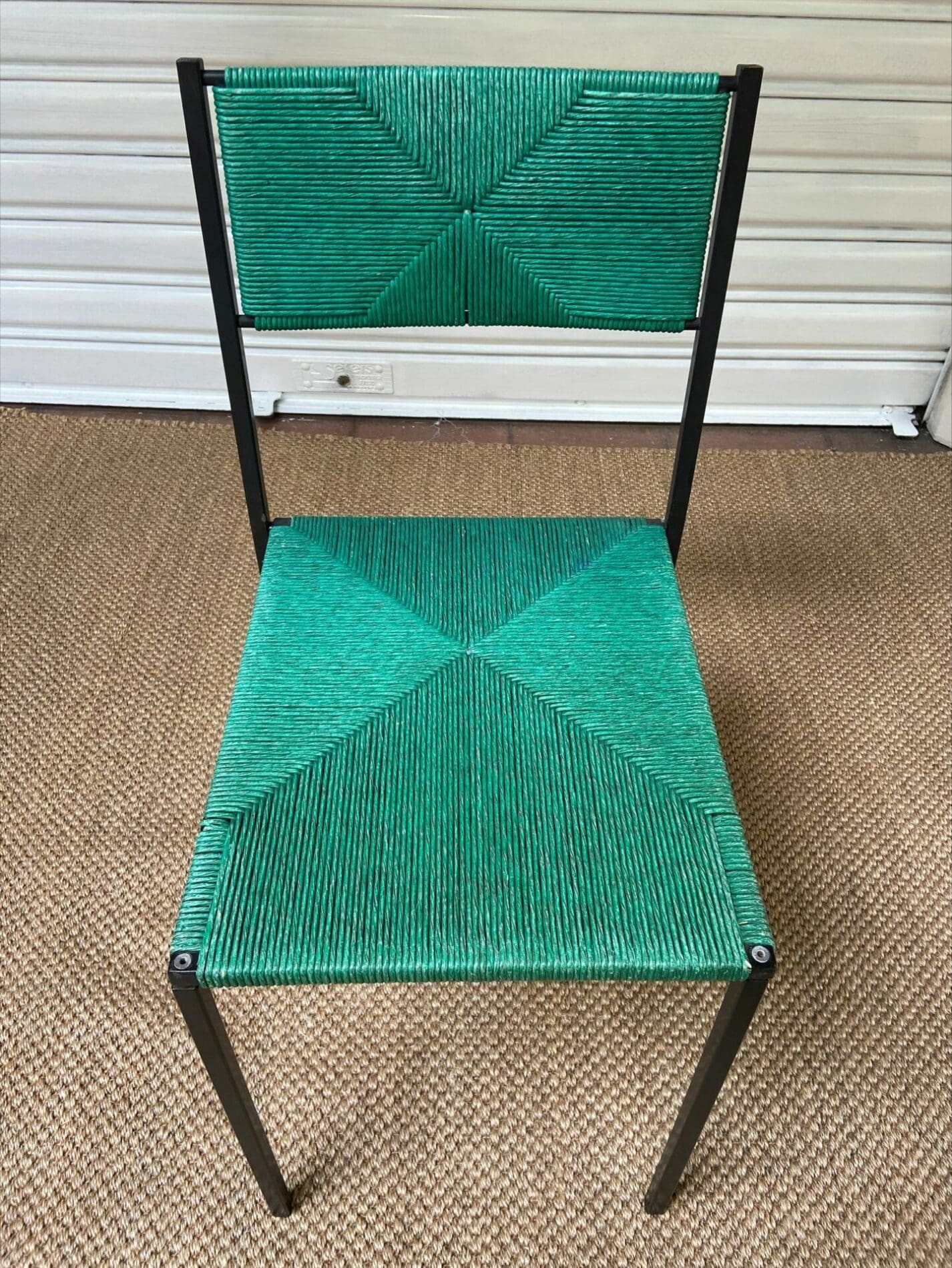 Giandomenico Belloti – 6 chaises modèle Paludis 150 vertes