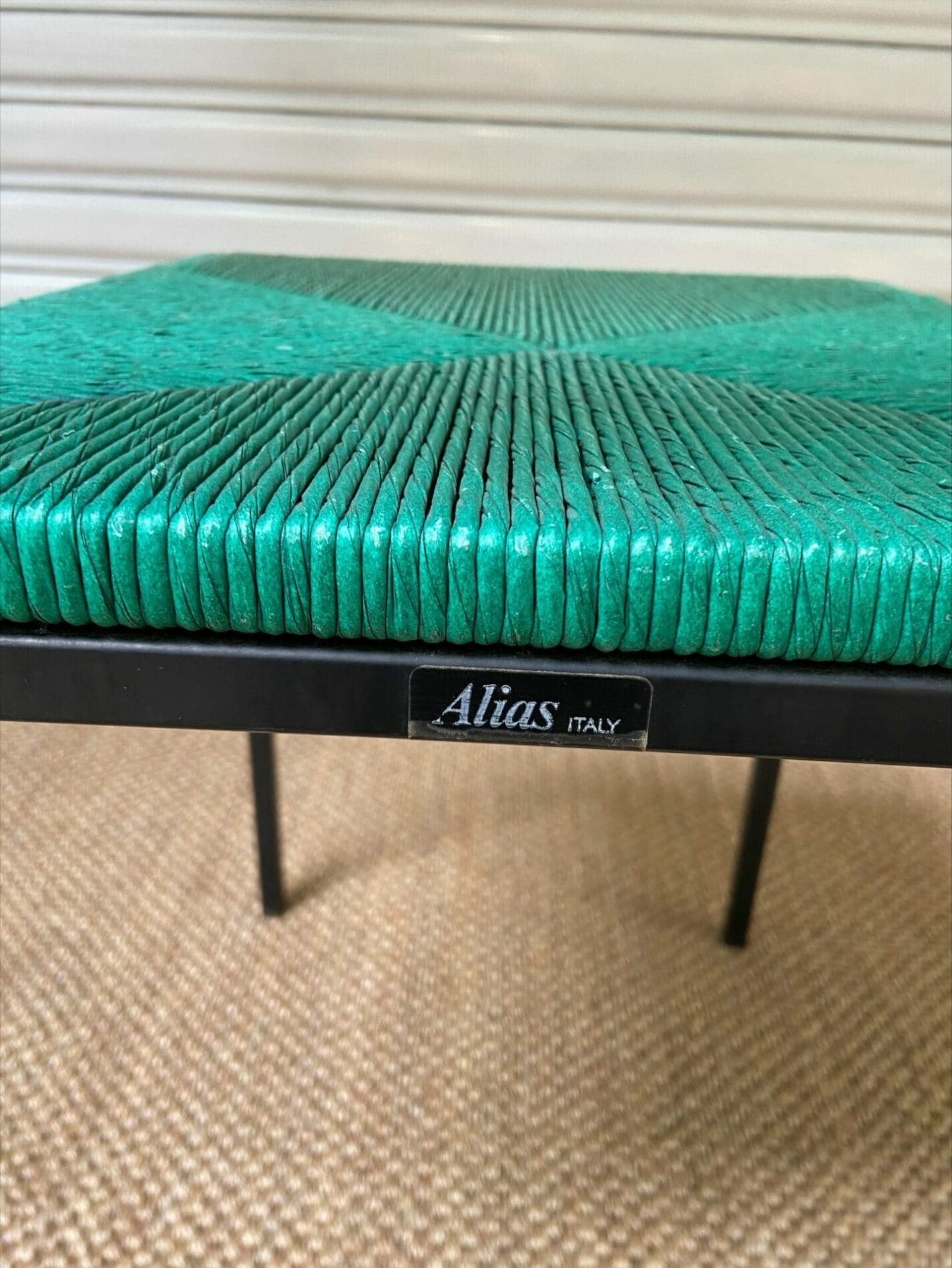 Giandomenico Belloti – 6 chaises modèle Paludis 150 vertes