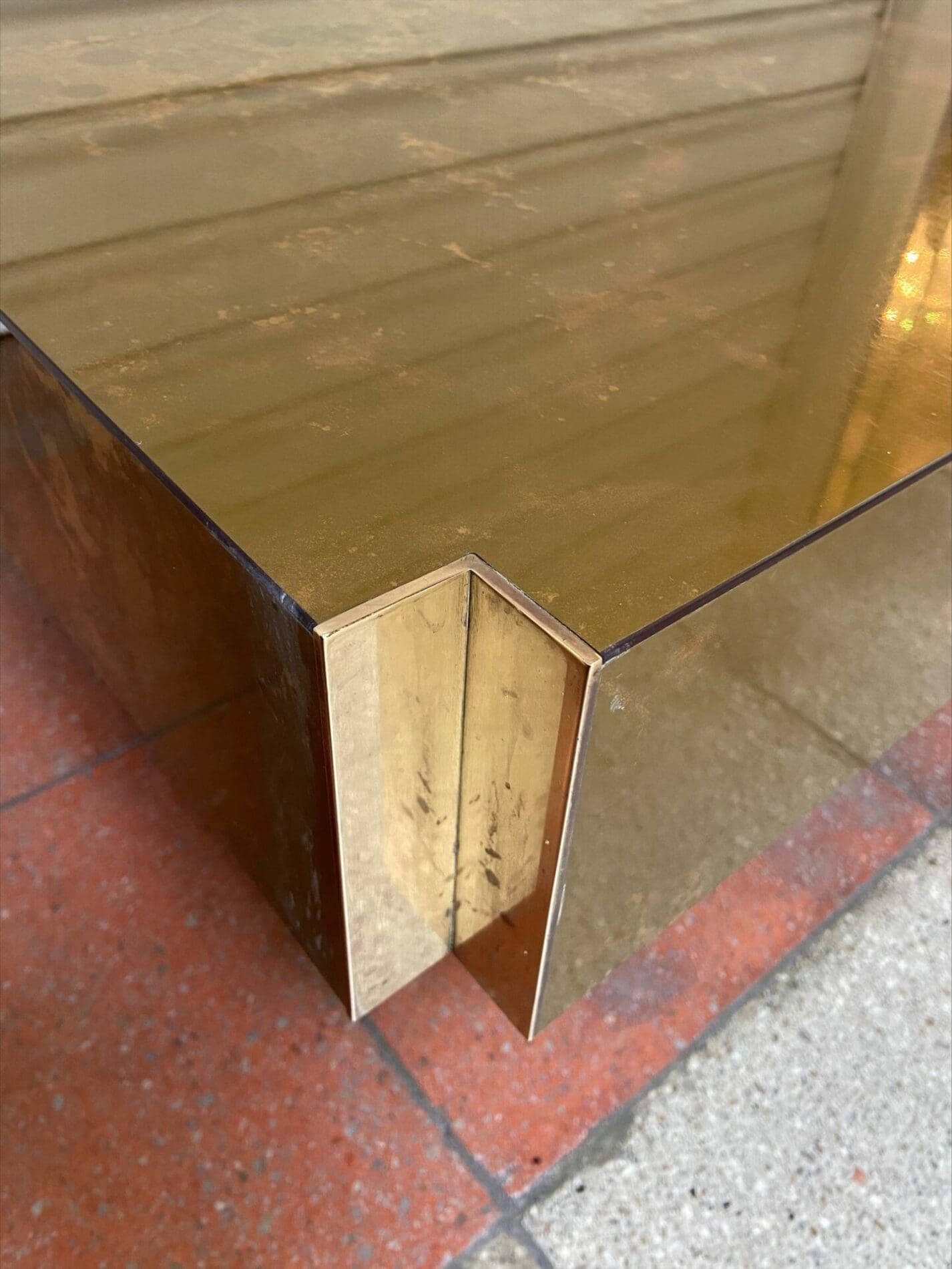 Table basse par Guy Lefèvre pour Roche Bobois, circa 1975