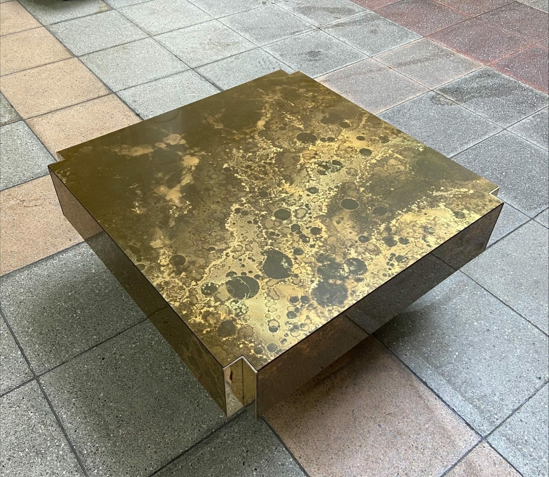 Table basse par Guy Lefèvre pour Roche Bobois, circa 1975