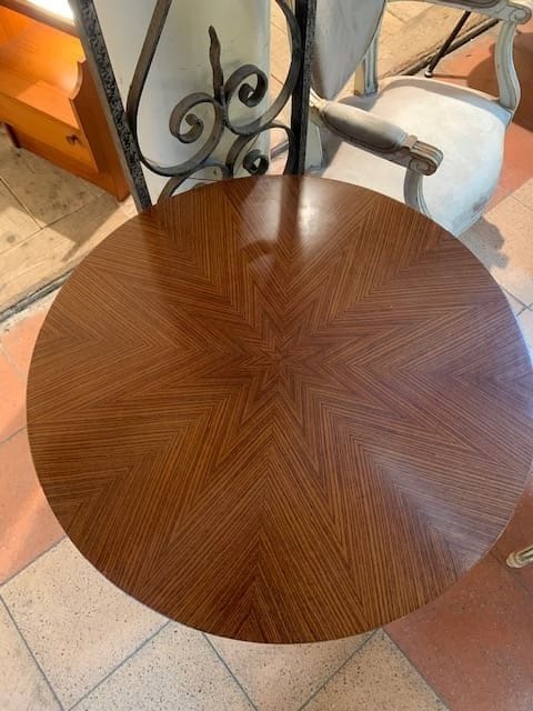 Guéridon de Style Art Déco en Palissandre – Circa 1950