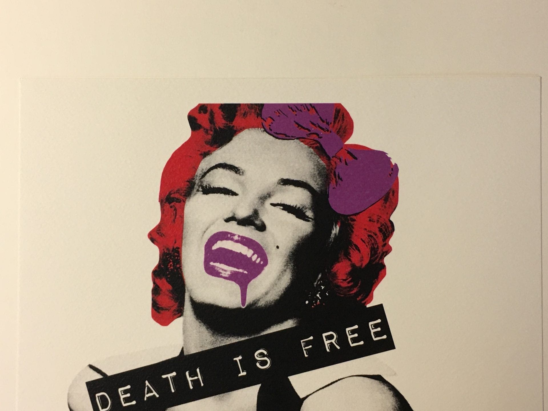 Death NYC – Marilyn Death red  – 2012