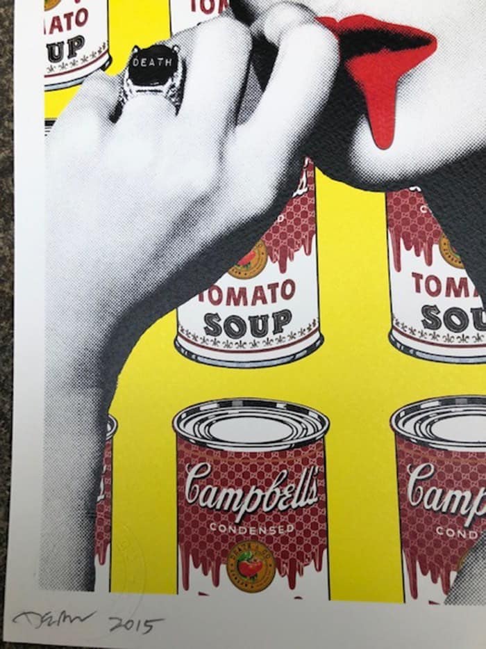 Death NYC – Blond Campbell’s tomato soup – 2015