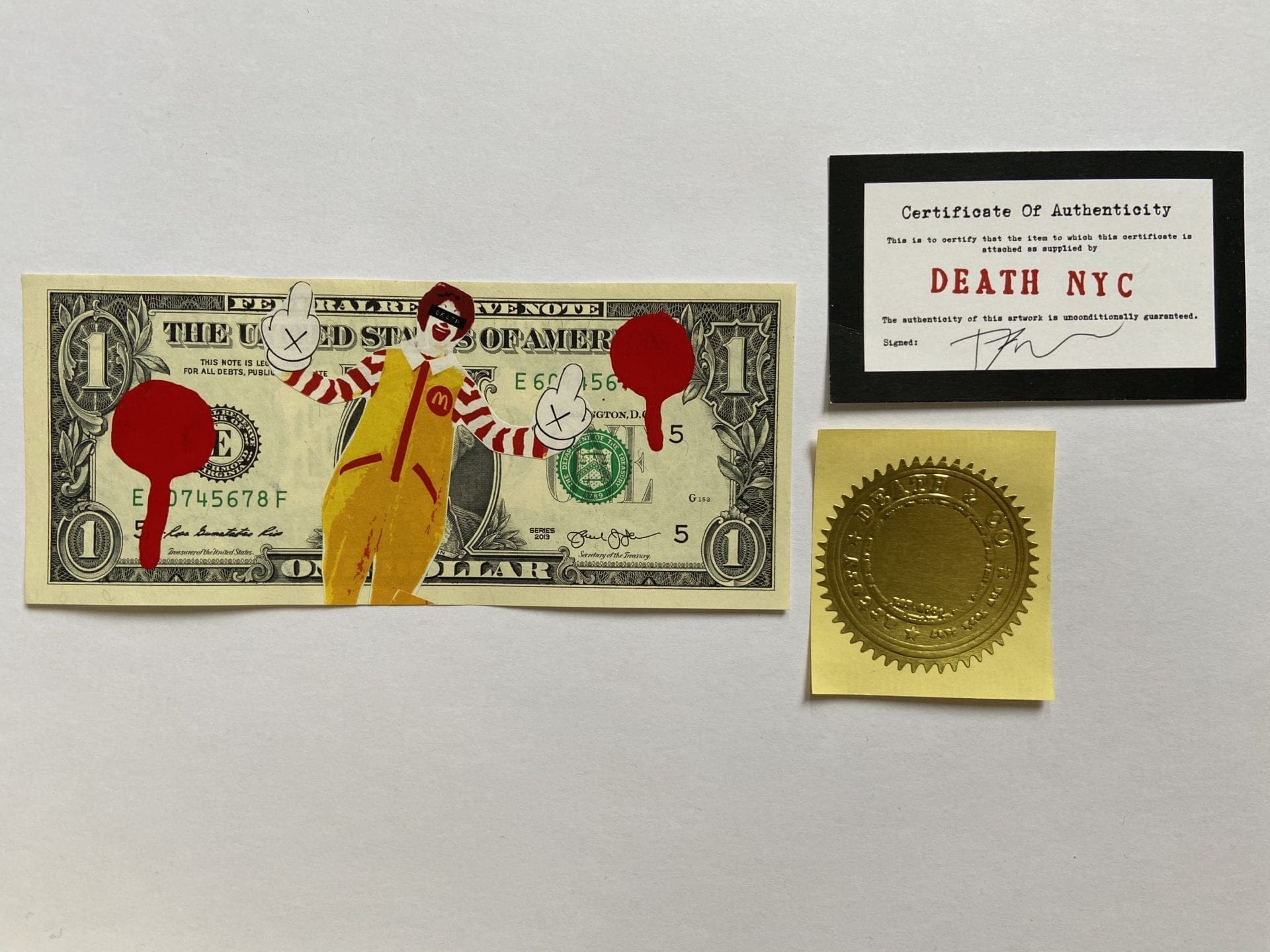 Death NYC – FUCKING MCDONALDS – 2017