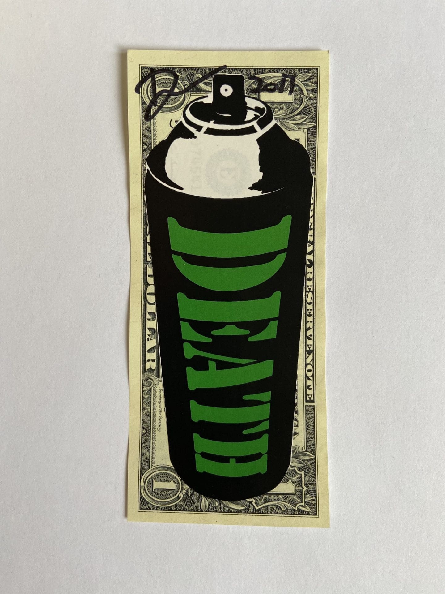 Death NYC – GREEN DEATH SPRAY – 2017