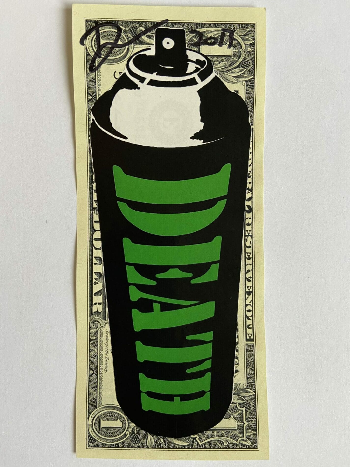 Death NYC – GREEN DEATH SPRAY – 2017