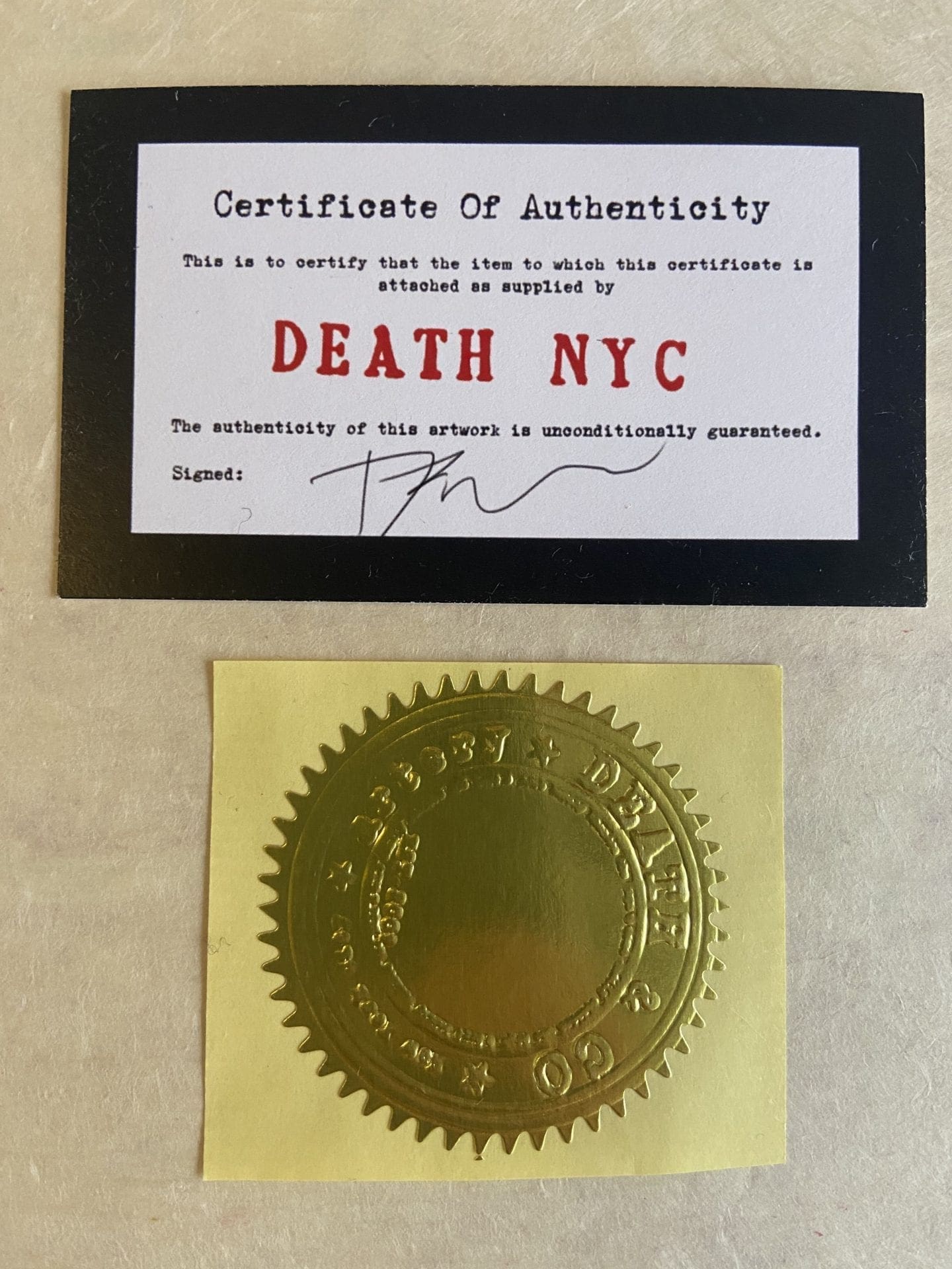 Death NYC – Green Marilyn Vampire – 2017 – Collage