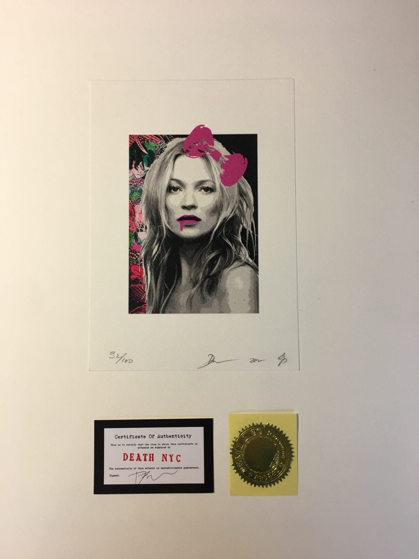 Death NYC –  Hello Kitty  Kate Moss – 2012