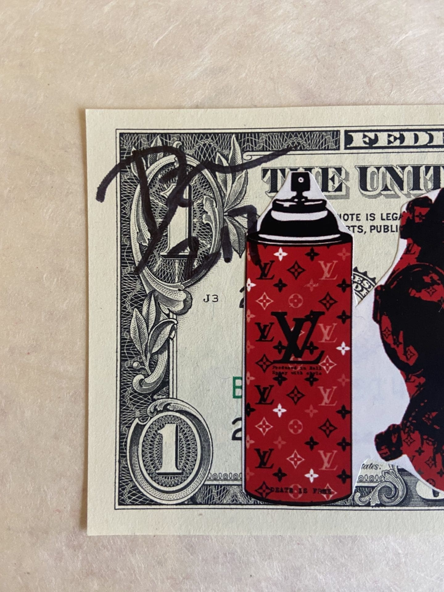 Death NYC – LV Snow White, 2017 – Collage