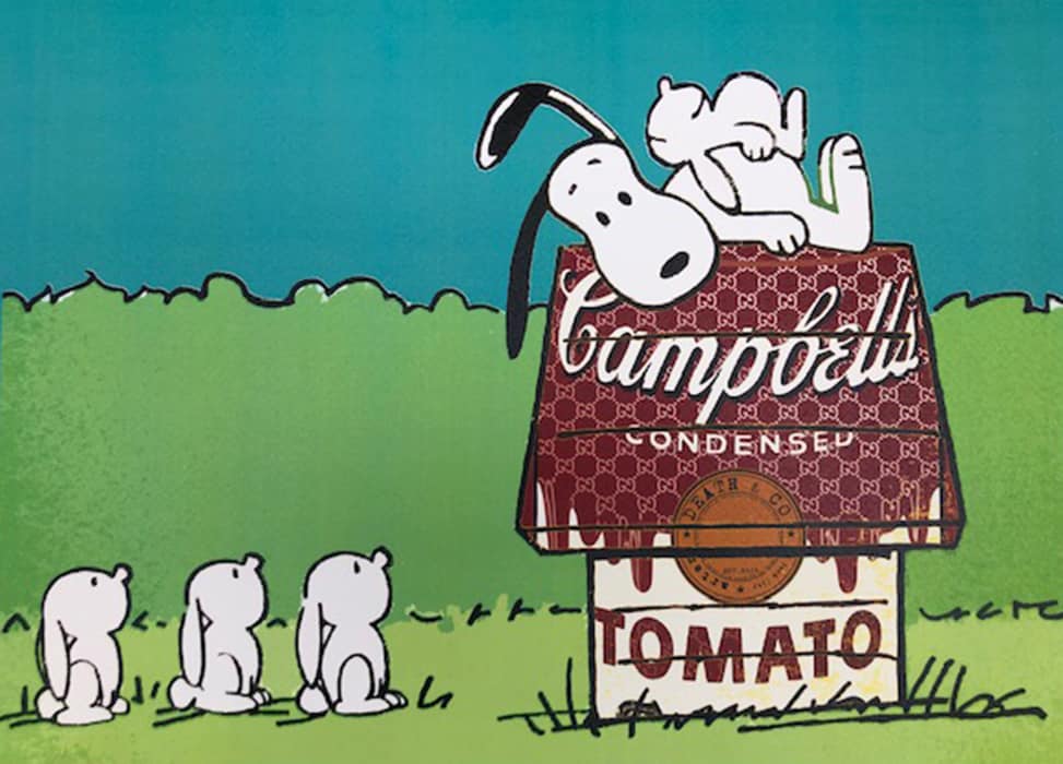 Death NYC – Snoopy on his Campbell’s house – 2015