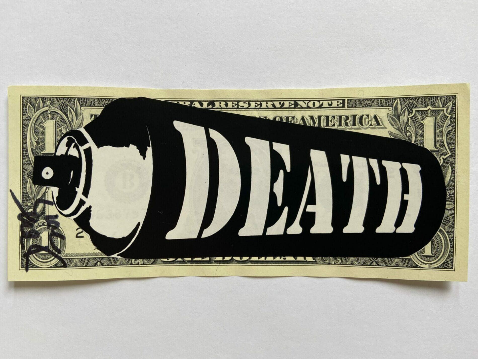 Death NYC – WHITE DEATH SPRAY – 2016