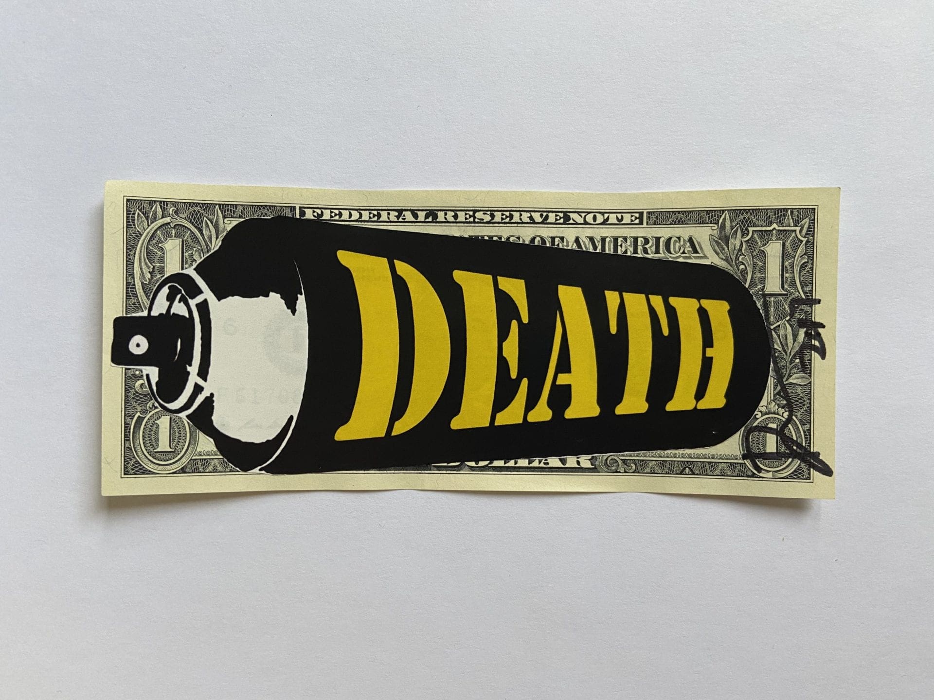 Death NYC – YELLOW DEATH SPRAY – 2017