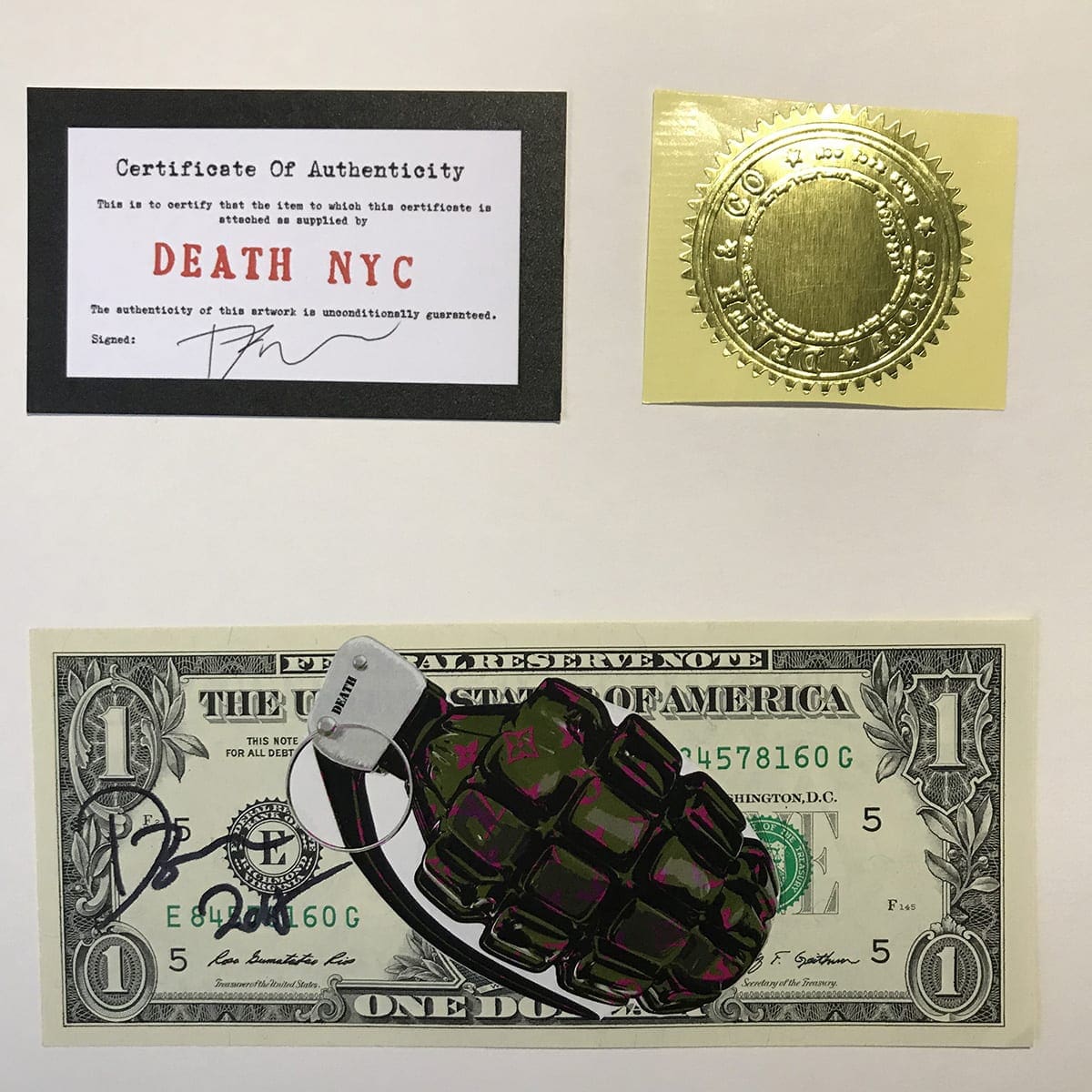 Death NYC – Vuitton grenade – 2016