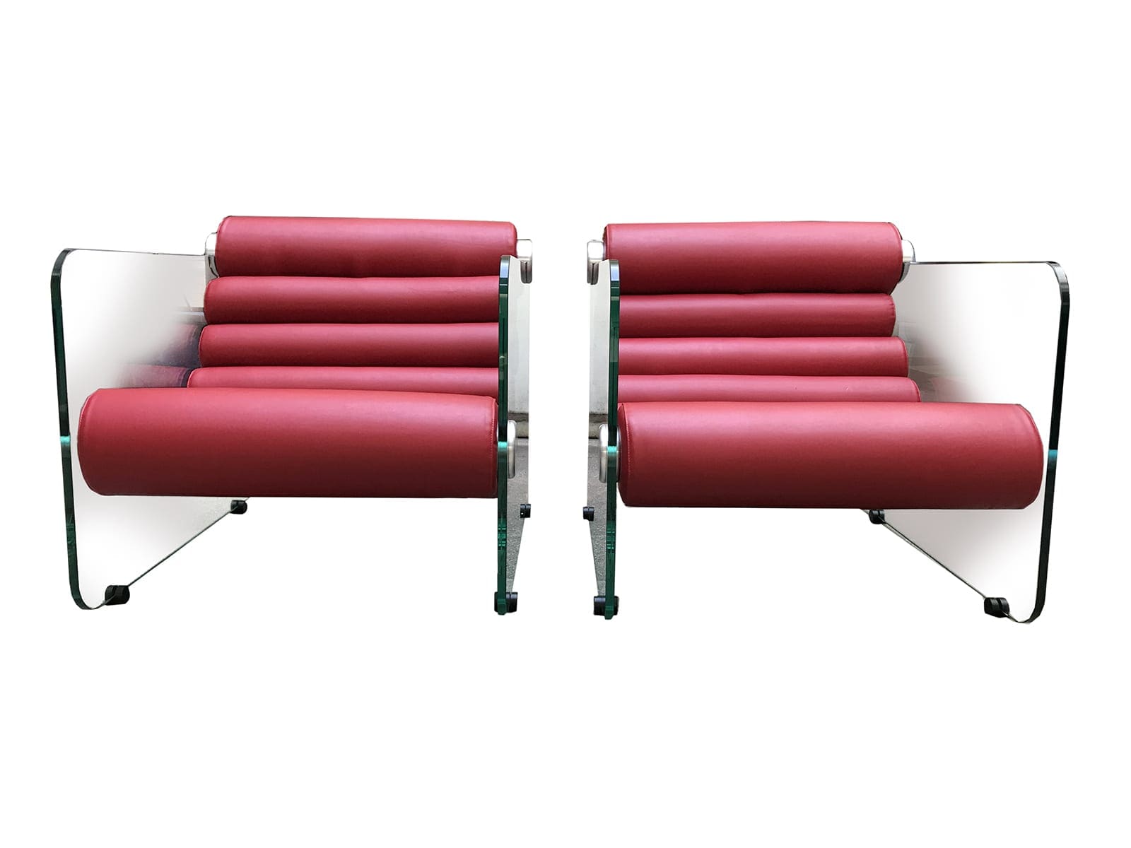 Fabio LENCI – Paire de fauteuils Hyaline – circa 1972