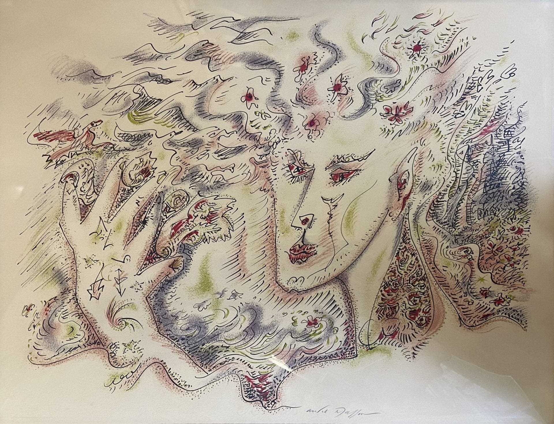 André Masson – Femme – 1975