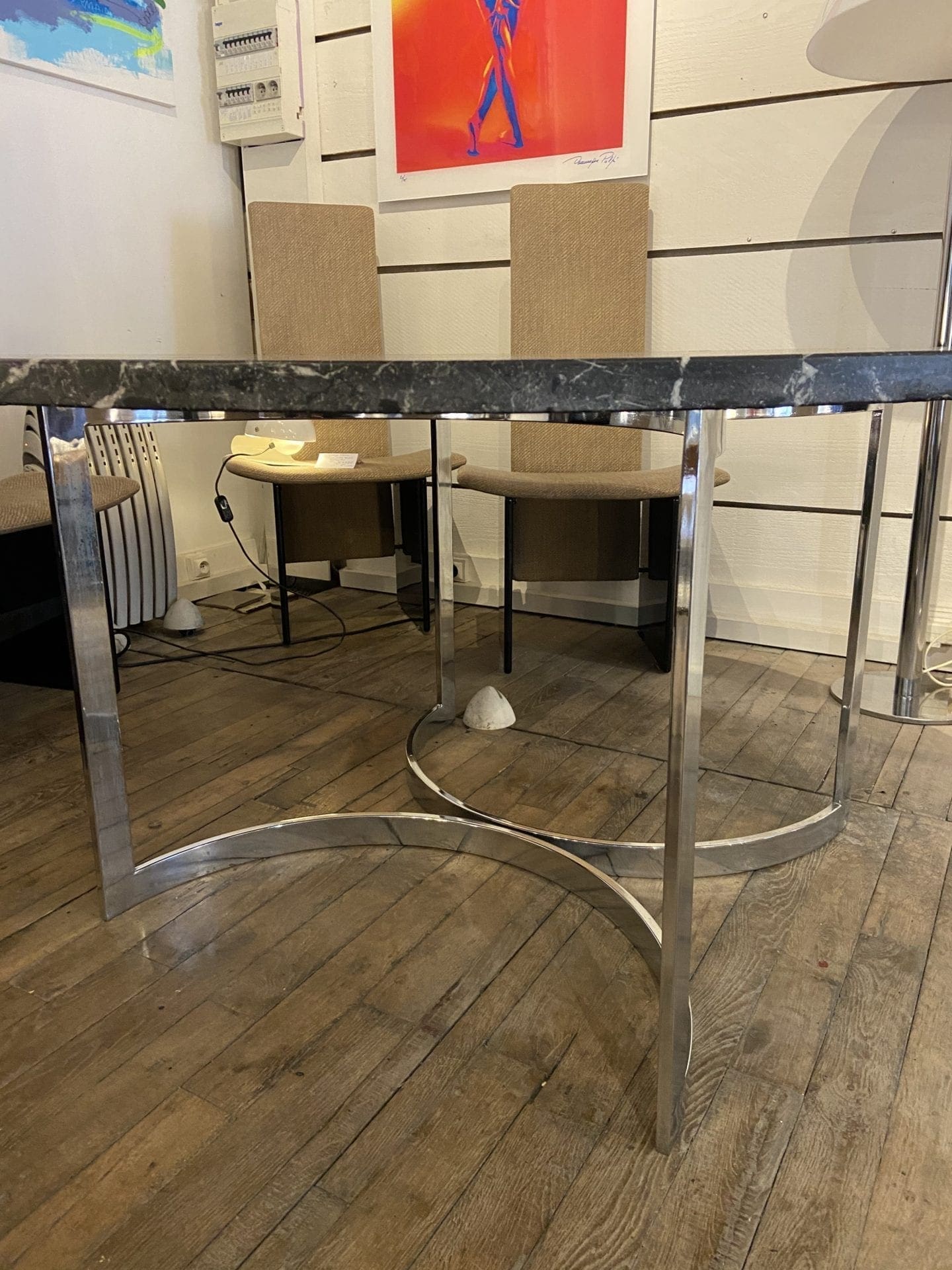 Florence Knoll – Table marbre