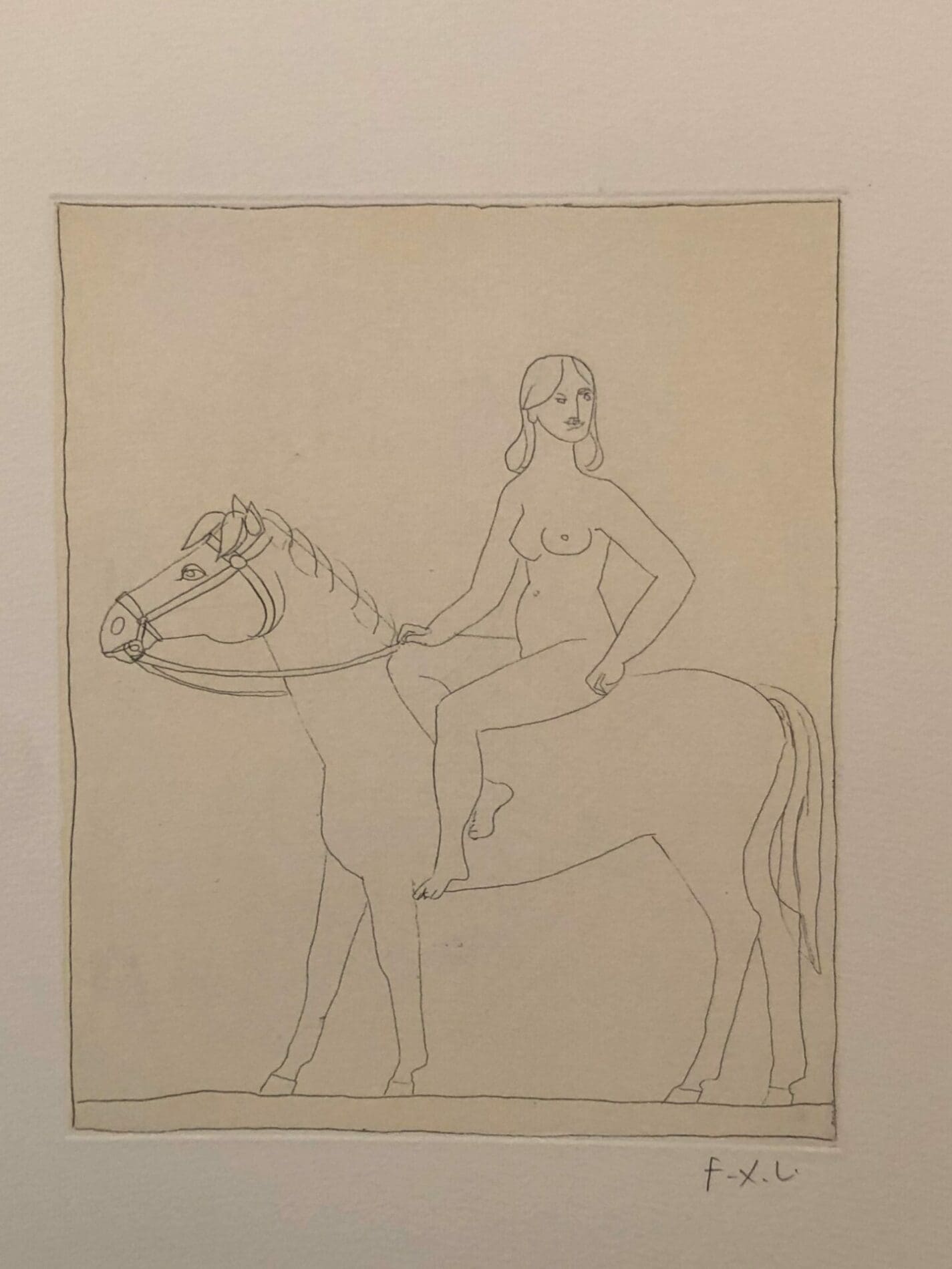 Francois-Xavier Lalanne (1927-2008) – Femme et Cheval, 2005