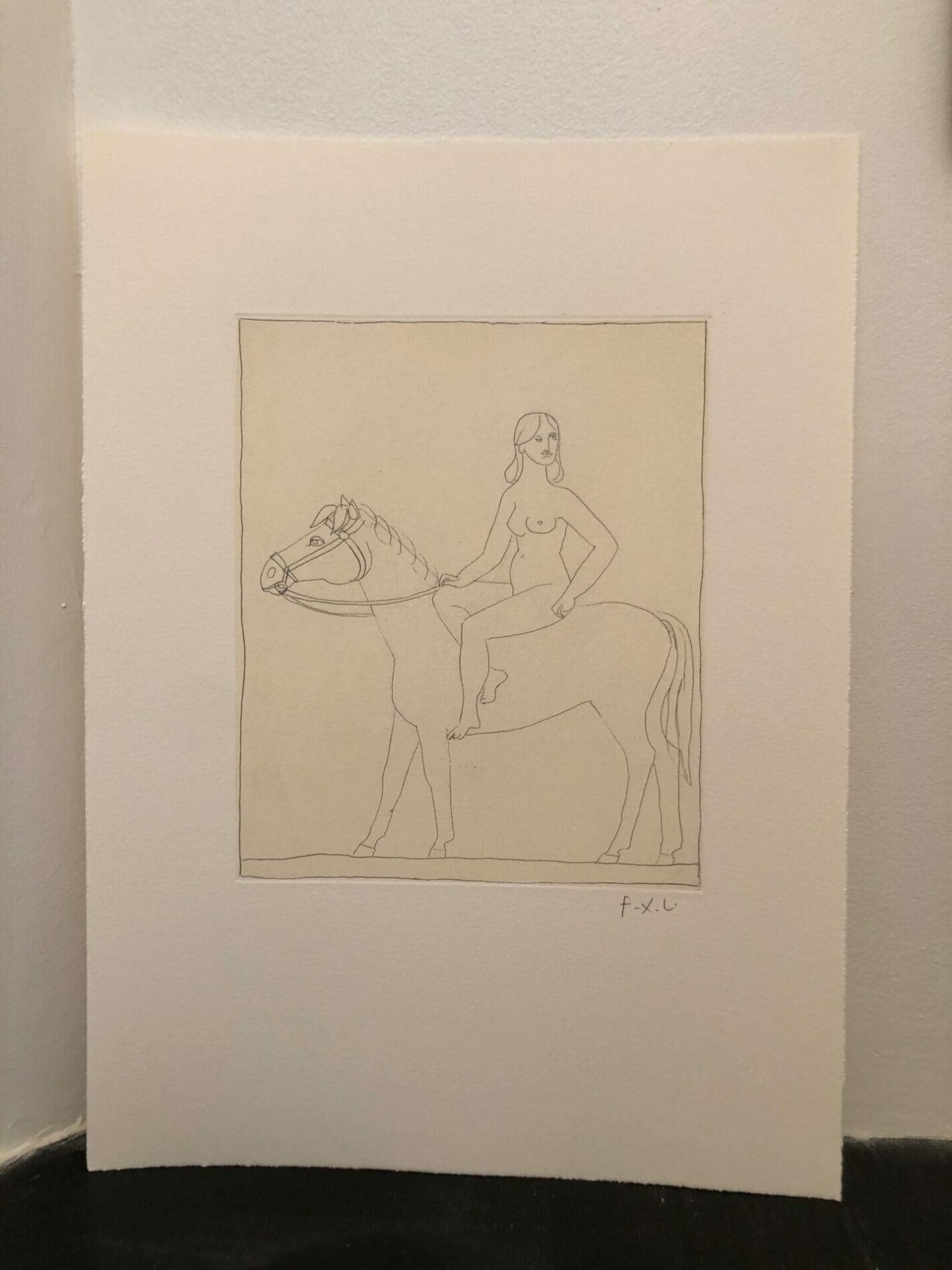 Francois-Xavier Lalanne (1927-2008) – Femme et Cheval, 2005