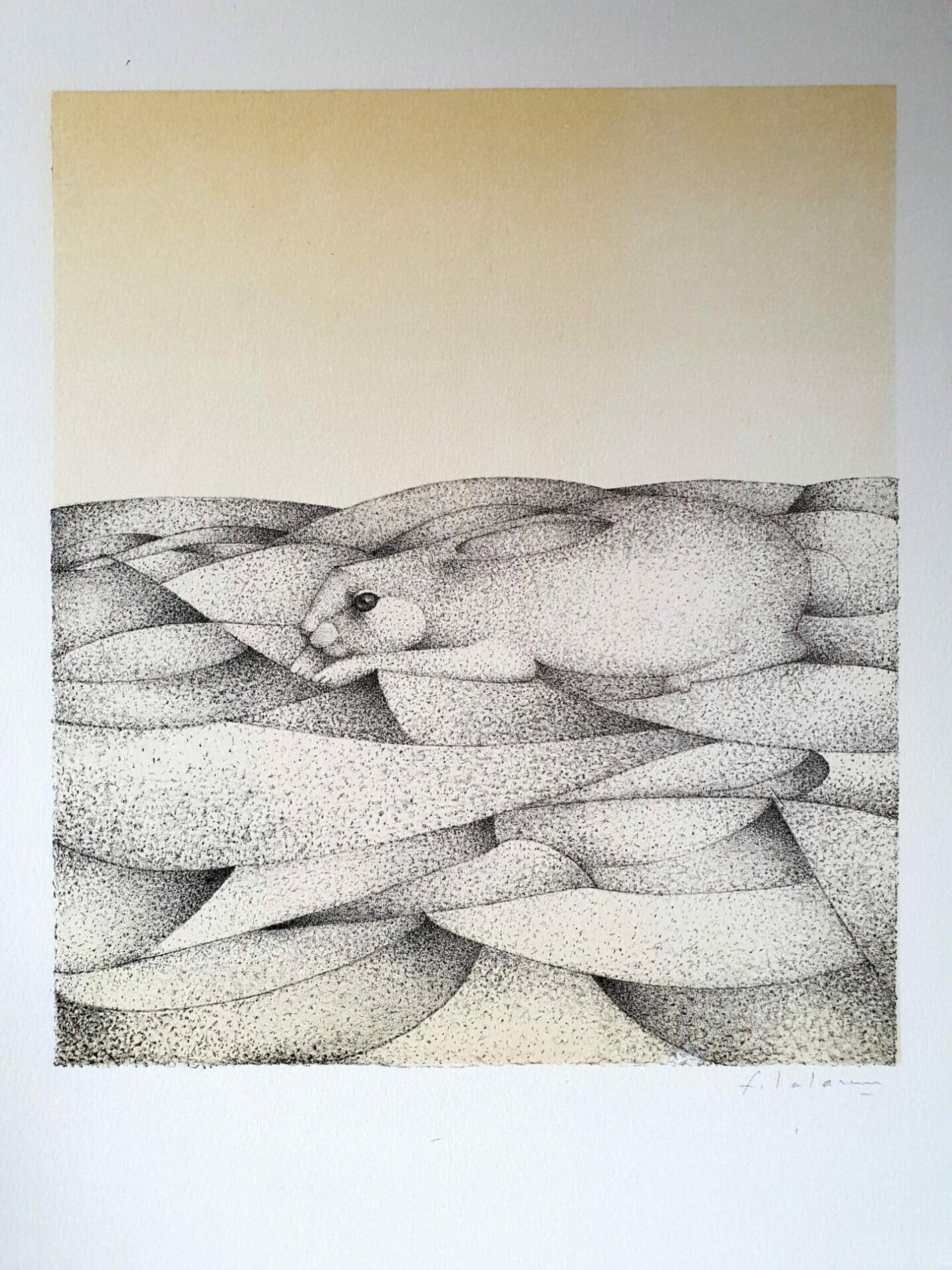 François Xavier Lalanne – Le Dilemme ( Lièvre )