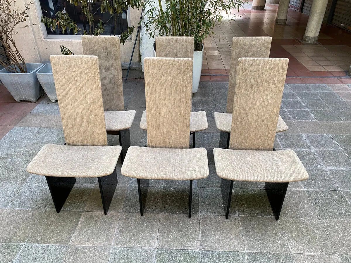 Kazuhide Takahama – suite de 6 chaises