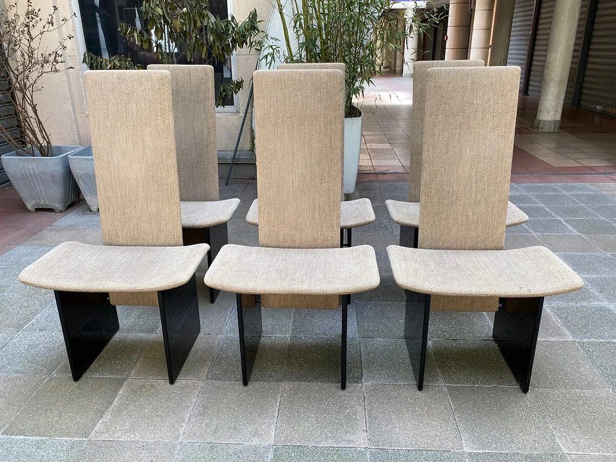 Kazuhide Takahama – suite de 6 chaises