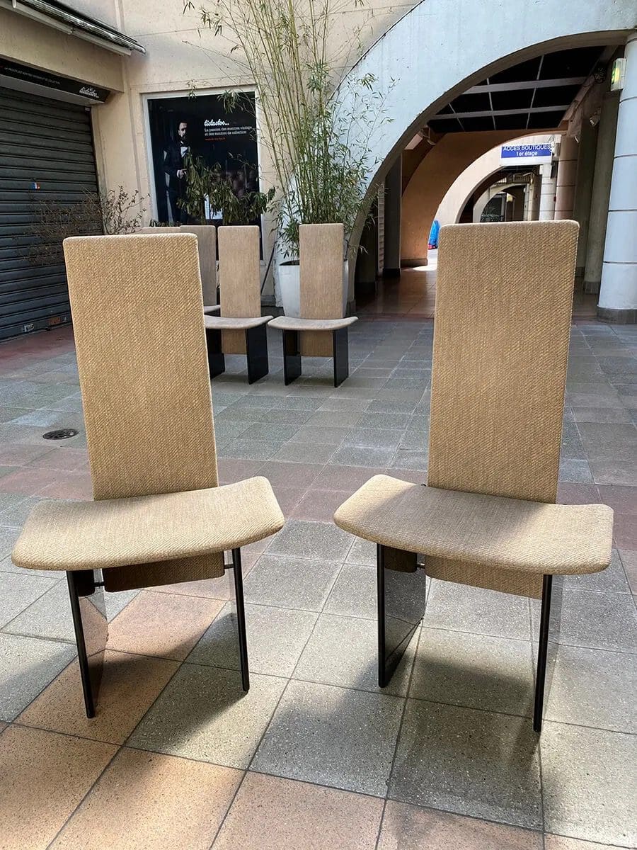 Kazuhide Takahama – suite de 6 chaises