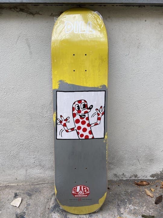 Keith Haring –  DILL – Skateboard