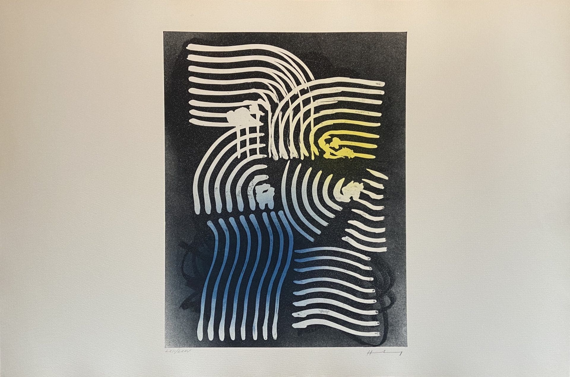 Hans Hartung – Lithographie Farandoles XVIII