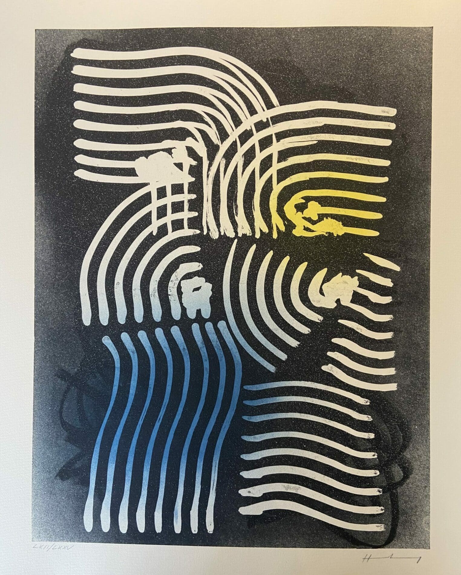 Hans Hartung – Lithographie Farandoles XVIII