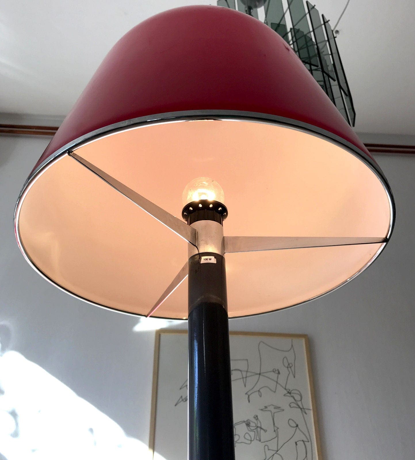 Harvey Guzzini – Lampadaire- circa 1970/80