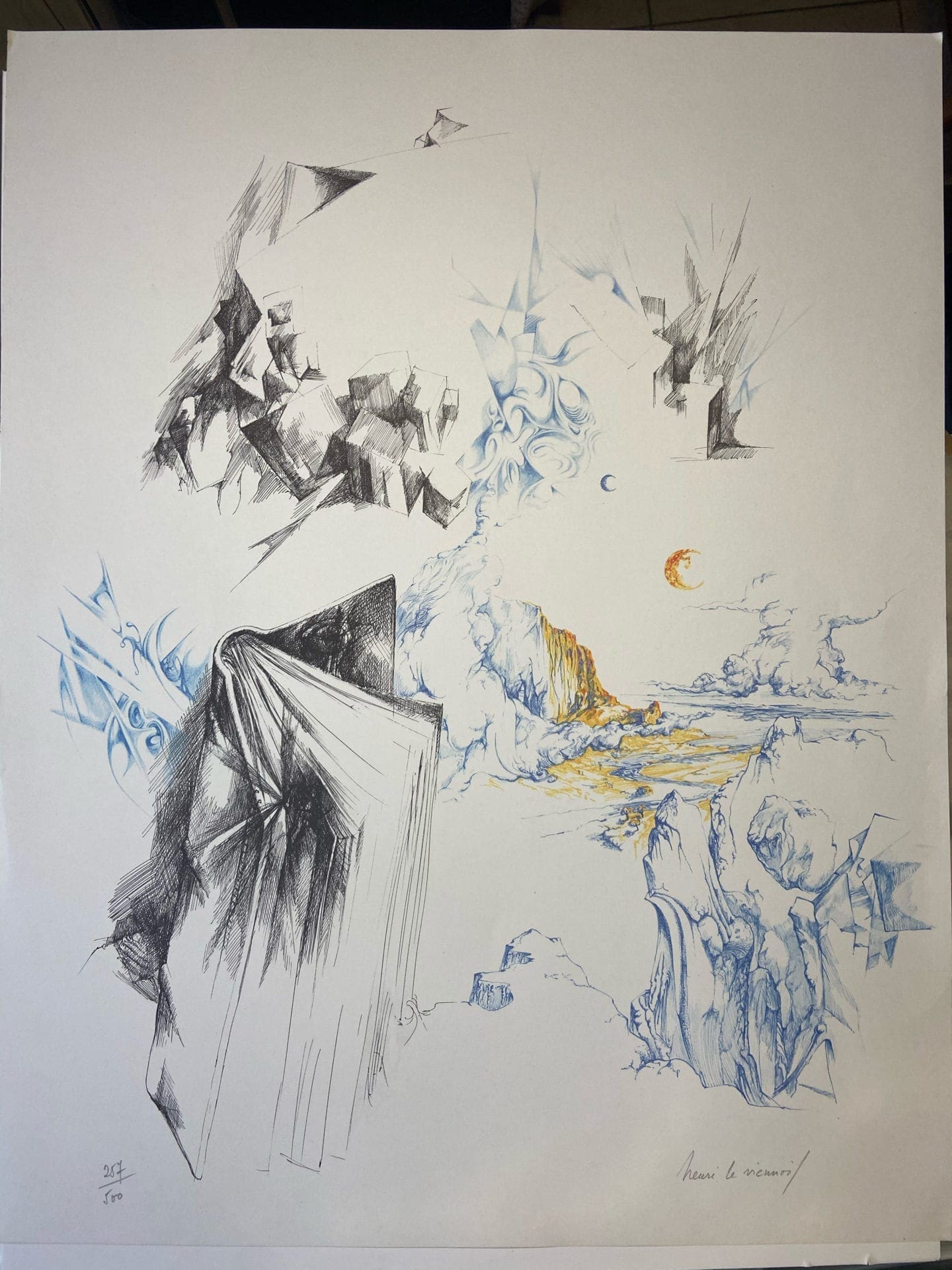 Henri Le Viennois  – Lithographie