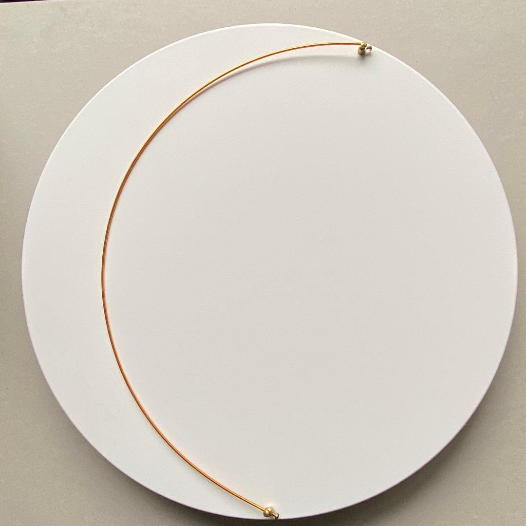 Bruno Bani – Moon W – Applique sculpture