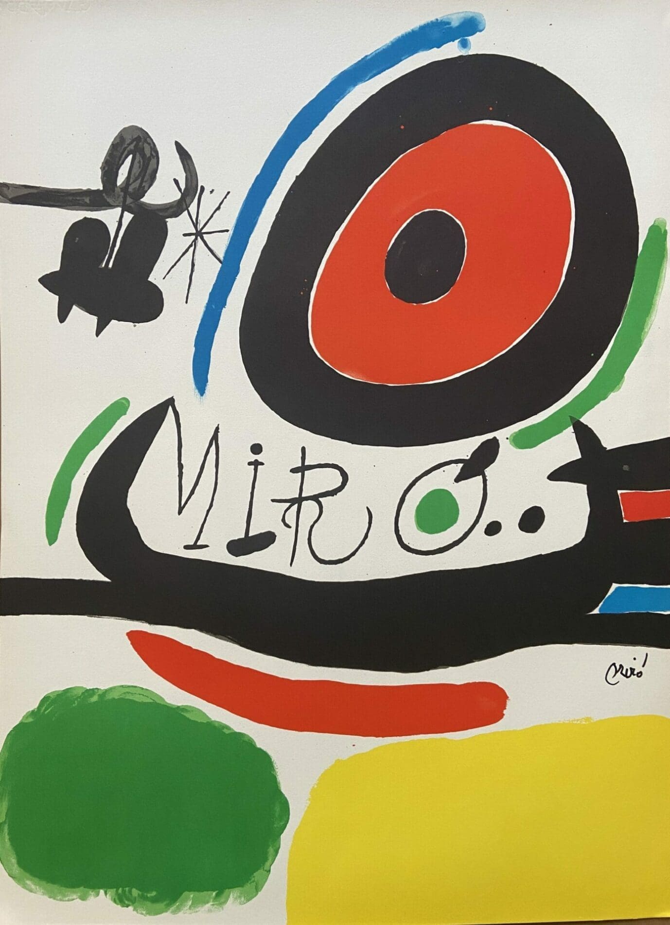 Joan MIRÓ – Lithographie – Tres llibres, 1970