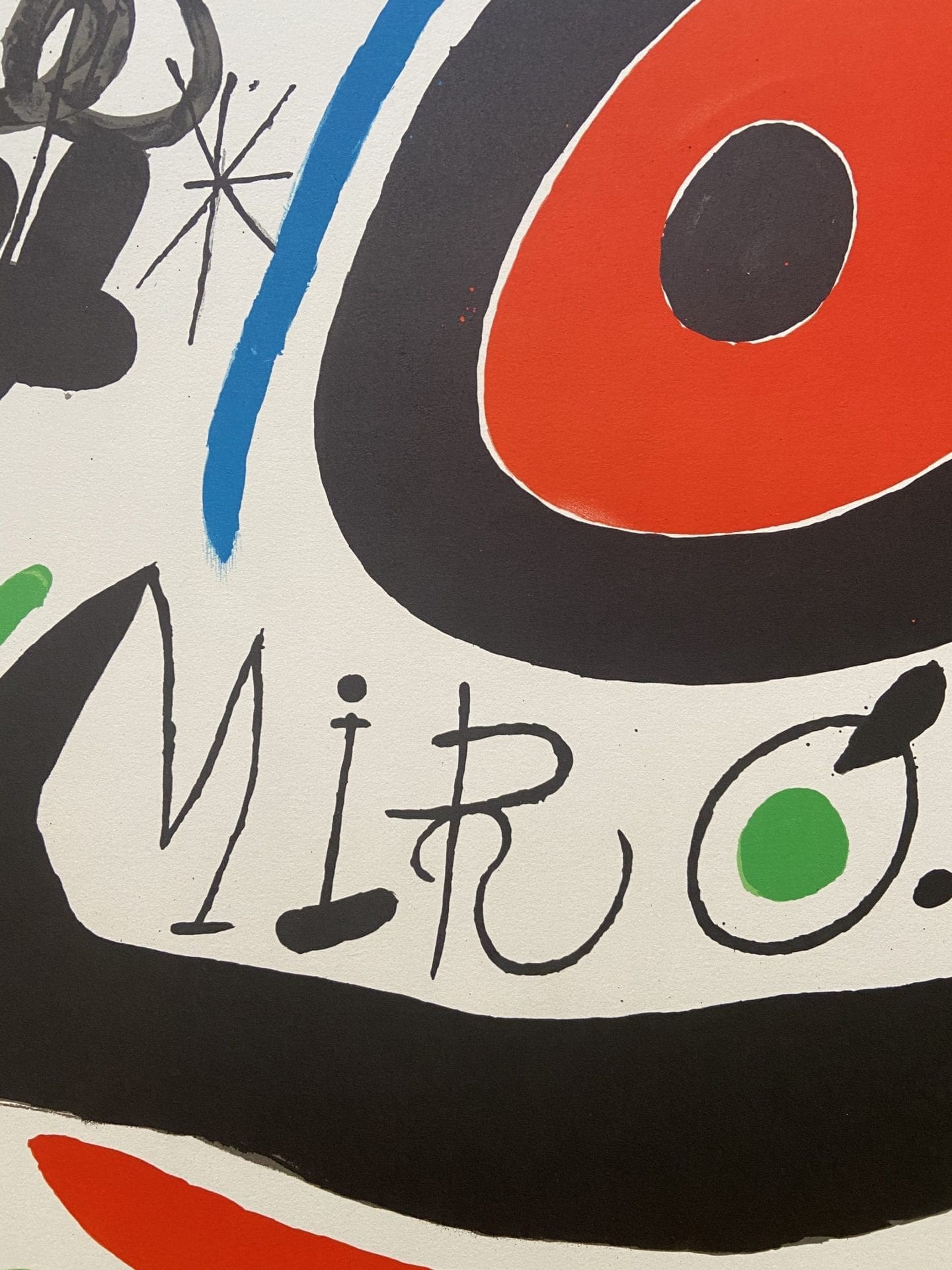 Joan MIRÓ – Lithographie – Tres llibres, 1970
