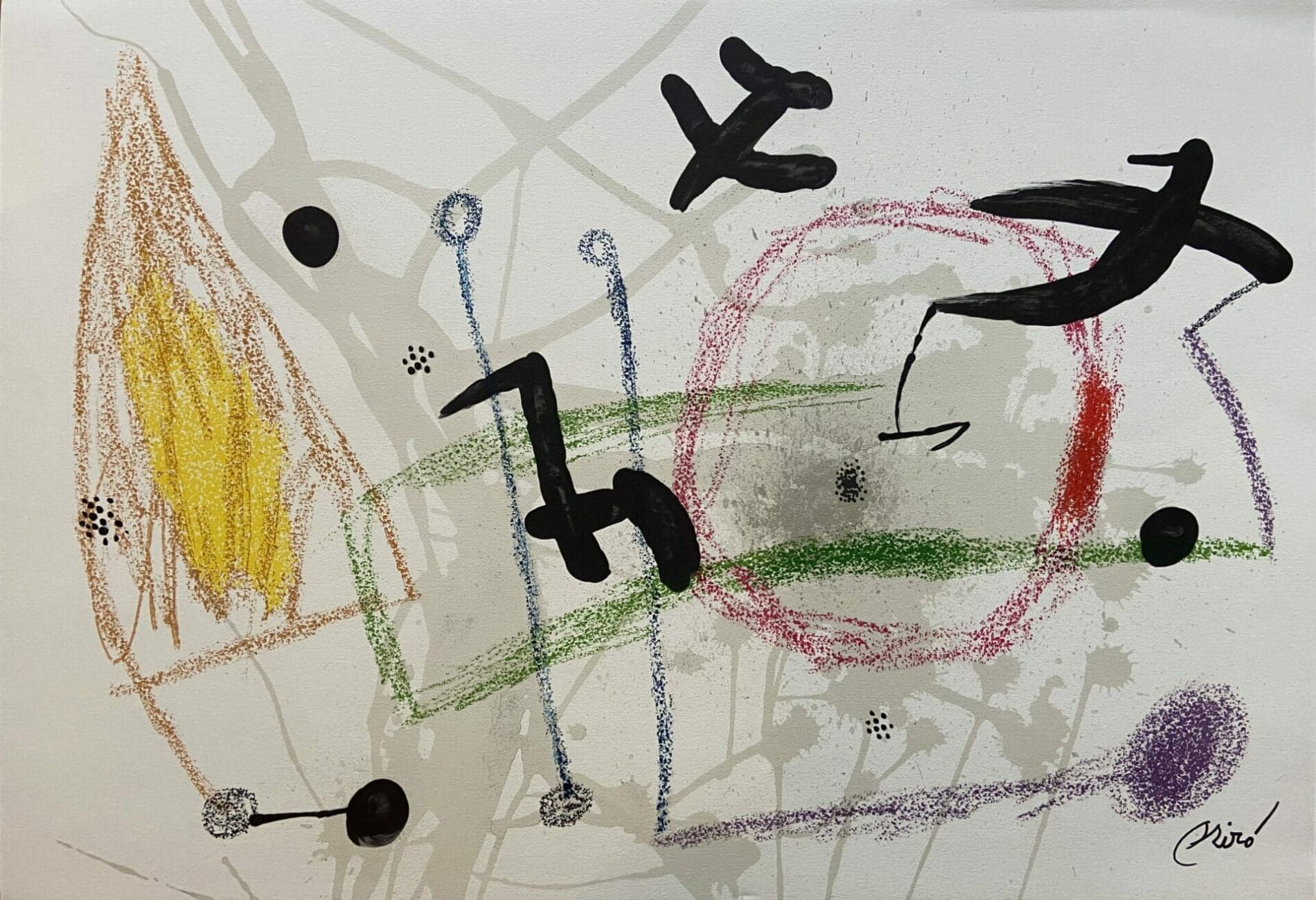 Joan MIRÓ –  Maravillas con variaciones Acrósticas en el jardin de Miro 5