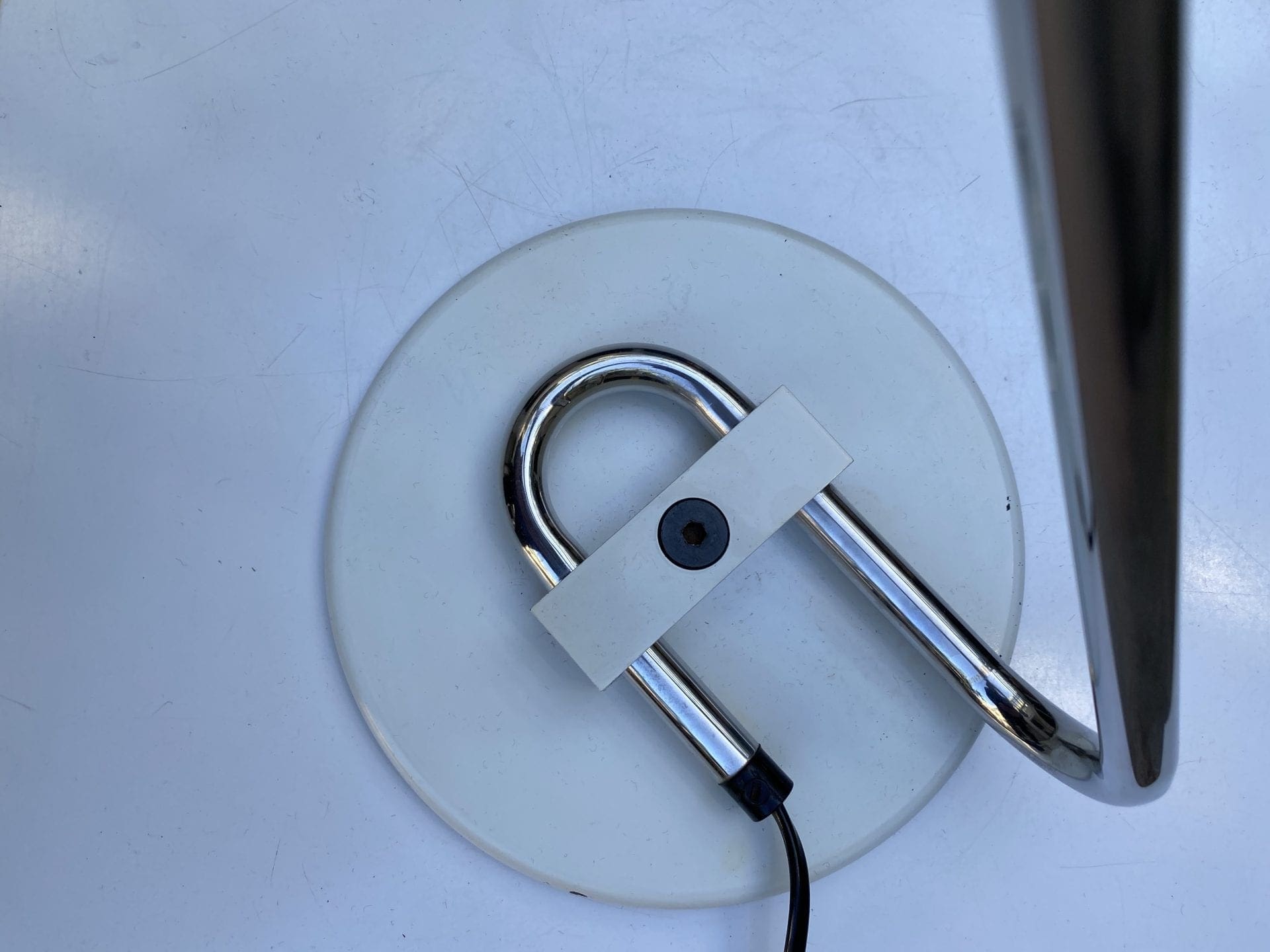 Joe Colombo – Lampe de Table blanche