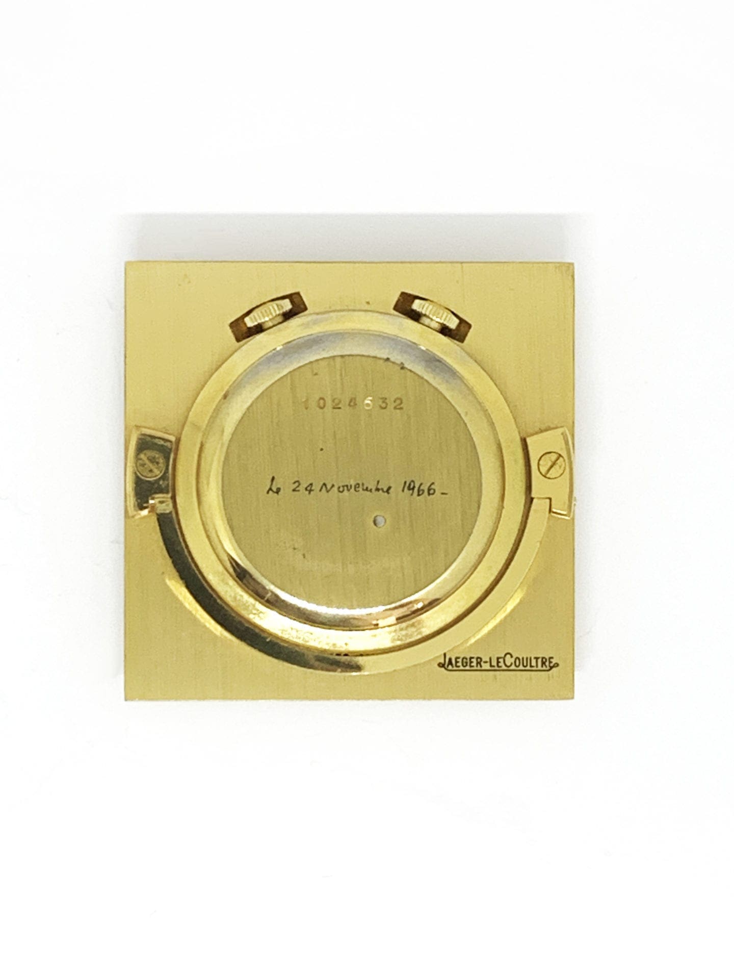 Jaeger-LeCoultre – Pendulette réveil