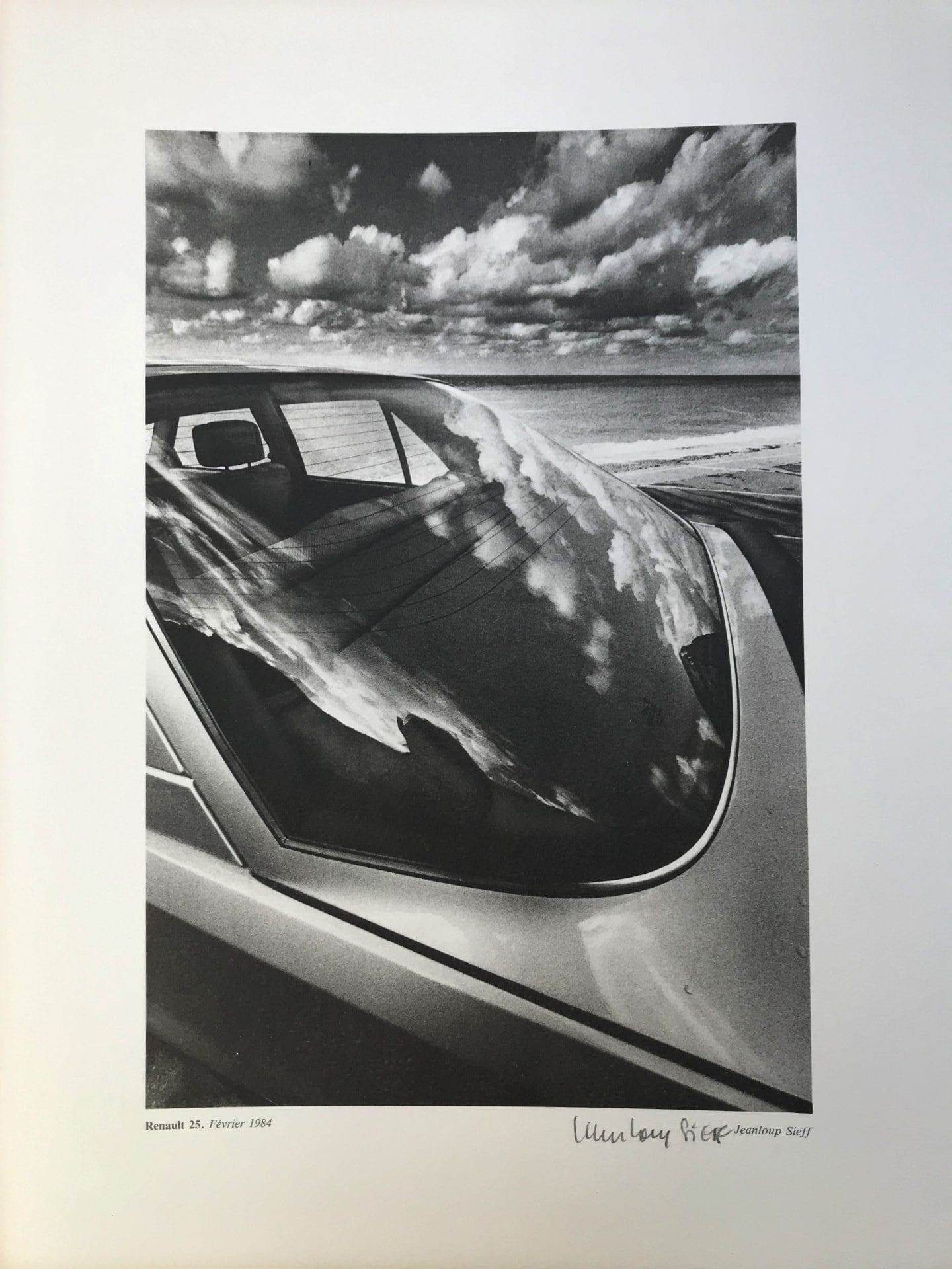 Jeanloup Sieff (1933-2000) – Auto Psy, Renault 25 – 1984