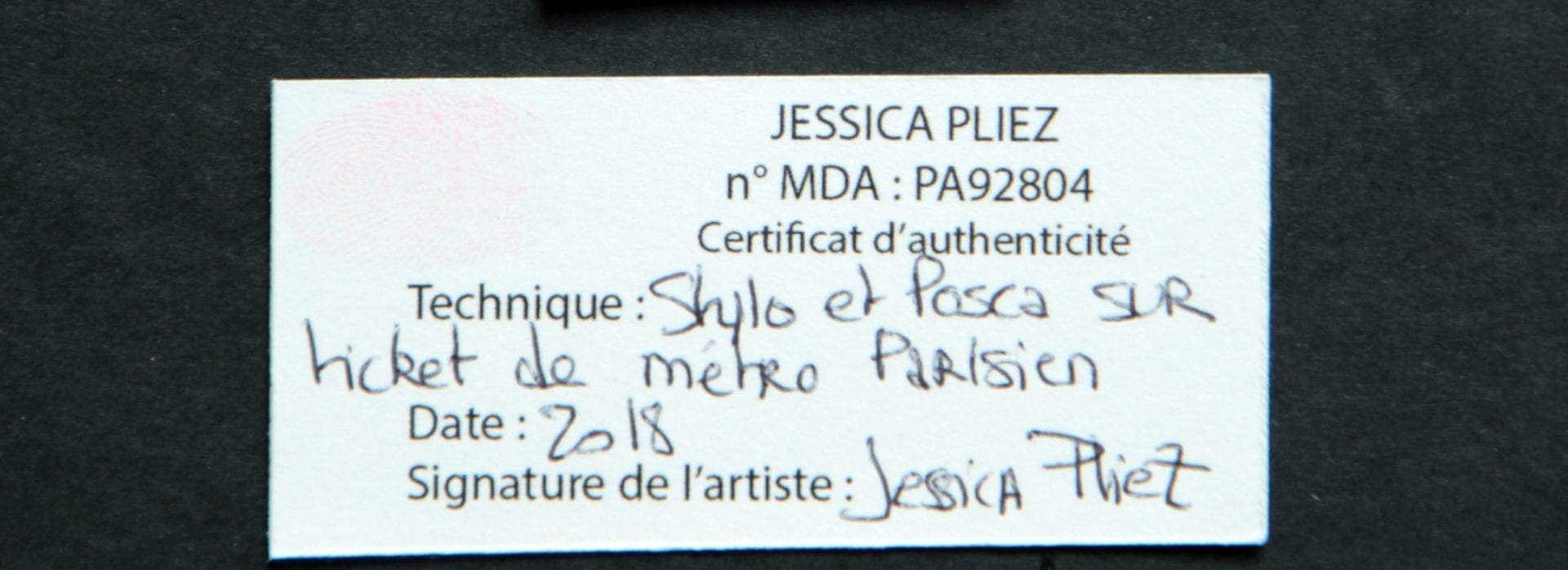 Jessica Pliez – Tête de Lune – 2018