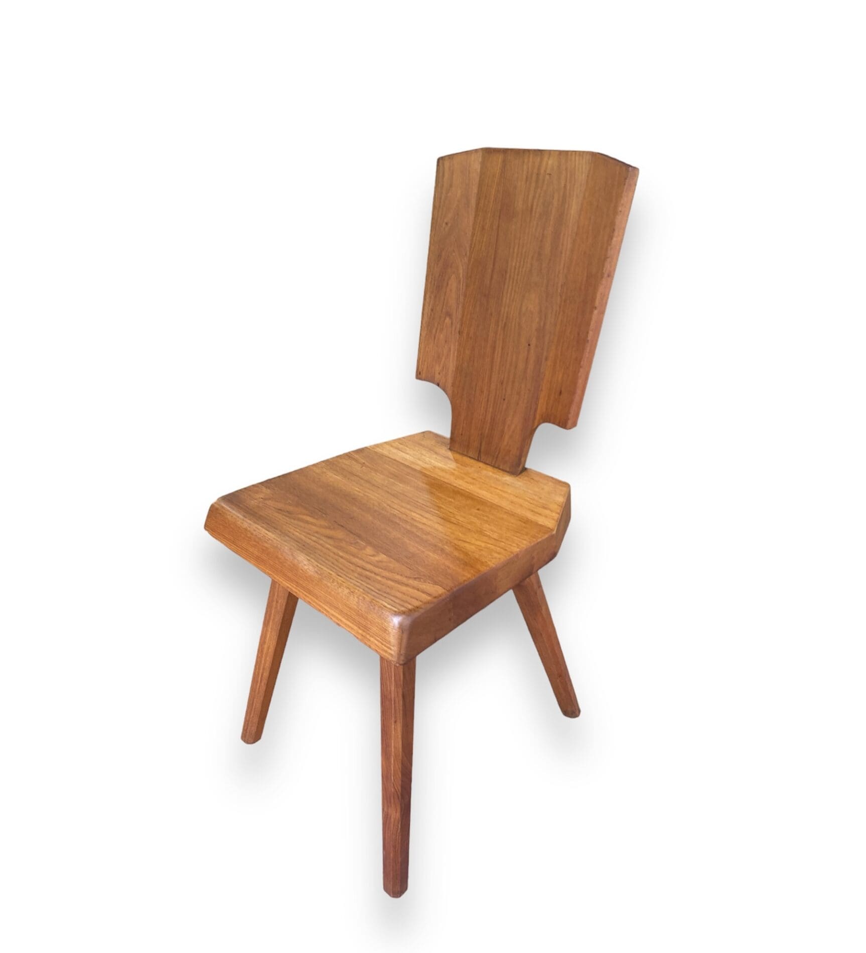 Pierre Chapo –  Lot de 3 chaises modèle S28 – Occasion