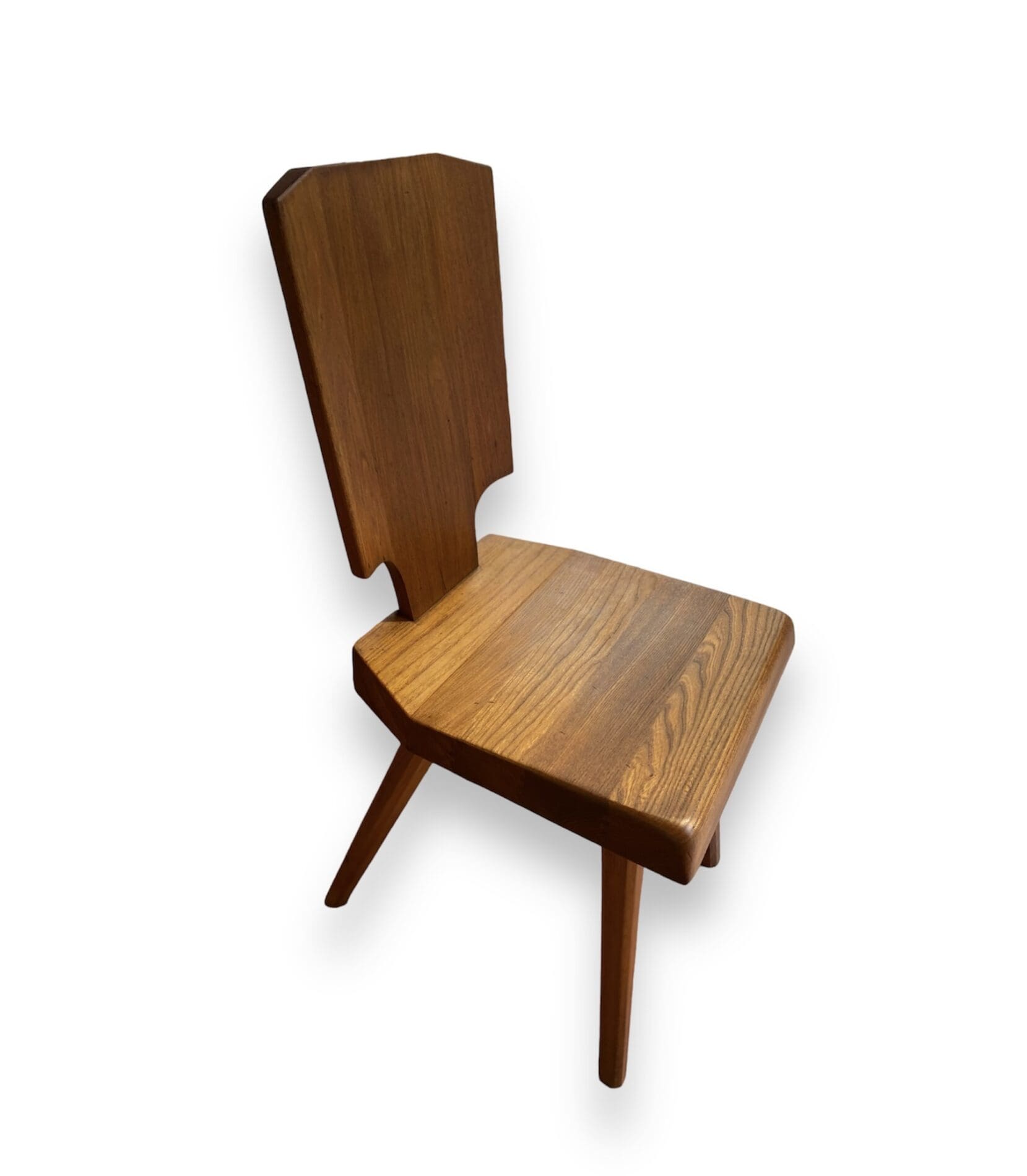 Pierre Chapo –  Lot de 3 chaises modèle S28 – Occasion