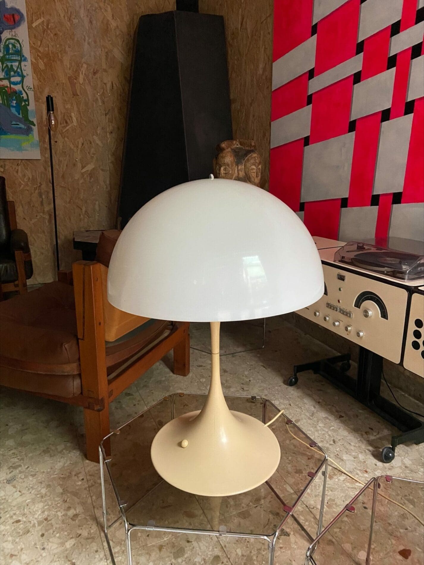 Verner Panton – Lampe Panthella vintage