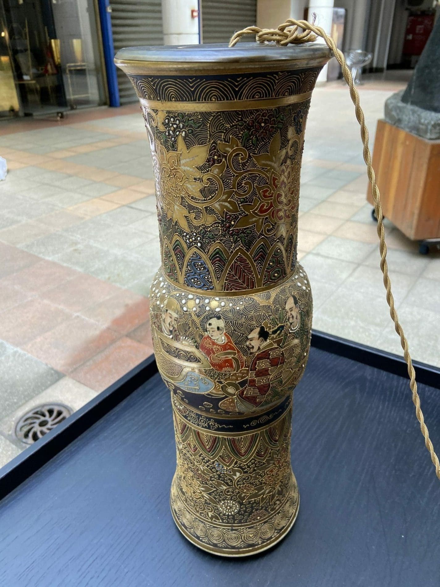 Lampe de Satsuma  – Japon