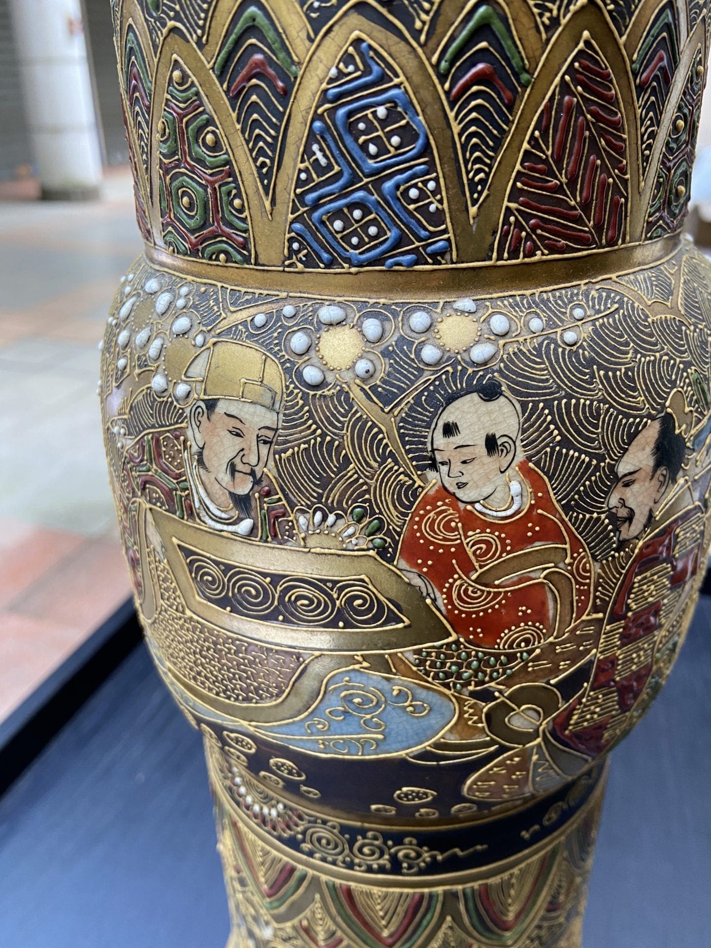 Lampe de Satsuma  – Japon