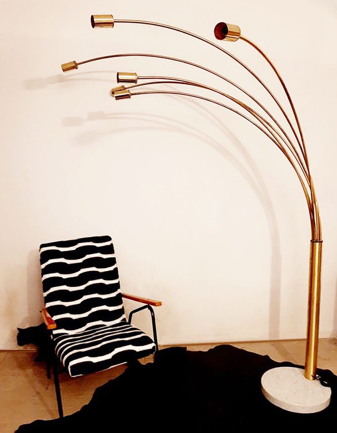Lampe de parquet – Design italien – circa 1975