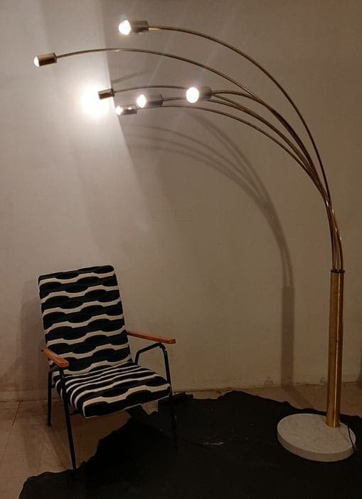 Lampe de parquet – Design italien – circa 1975