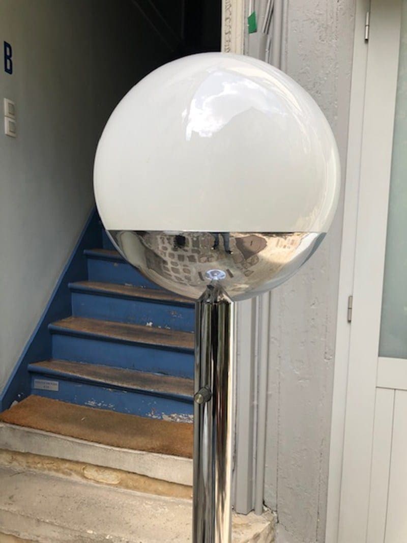 Lampe de parquet Globus – édité par Lumi Italie – Circa 1977